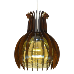 لوستر طرح آناناس همراه تنگ 35 سانتیمتری کد L124