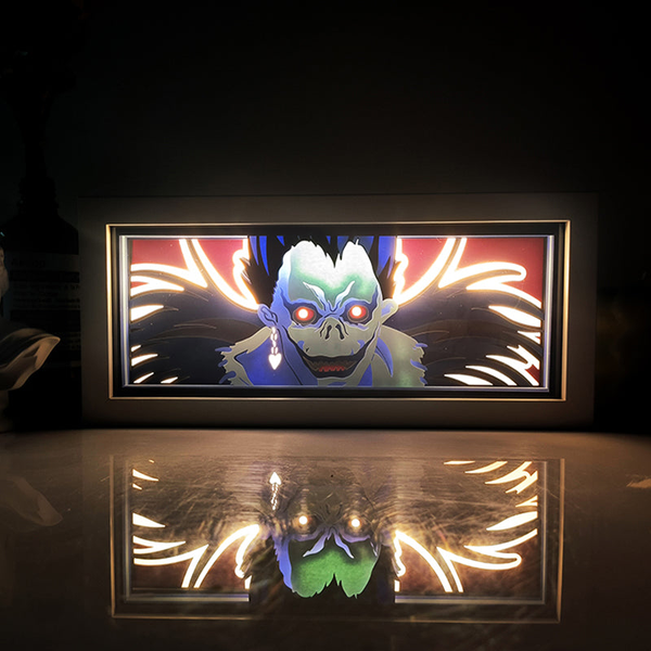 تابلو لایت باکس انیمه ای دفترچه مرگ| Death Note Anime Light Box