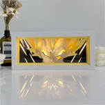 تابلو لایت باکس انیمه ای دراگون بال زد1 | Dragon Ball Z Anime Light Box