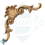 گل منبت راش کد L102 - 200*200*17