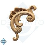 گل منبت راش کد L103 - 100*75*14