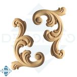 گل منبت راش کد L107 - 200*130*17