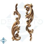 گل منبت راش کد L111 - 200*35*13