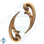 گل منبت راش کد L117 - 50*20*11