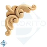 گل منبت راش کد L125 - 80*80*16