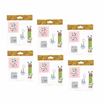 بسته لوازم تحریر مدل  4 تکه چوبی طرح خرسی کیوت کد1 مجموعه 6 عددی