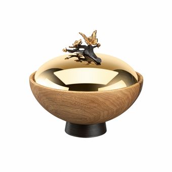 شکلات خوری گلدکیش مدل درب دار باترفلای سایز بزرگ کد GK829810