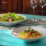 بشقاب چینی گود چینی زرین ایران سری ایتالیا اف سایز 30 درجه 1