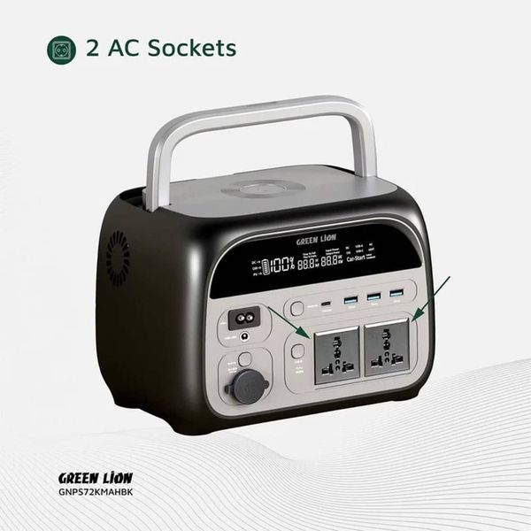 پاور استیشن گرین لاین مدل 72000میلی آمپر 600 وات