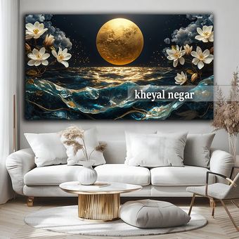 تابلو هنری لوکس و منحصر به فرد 🌊 کد L4