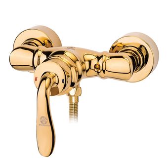 شیر سرویس بهداشتی شیرآلات بهداشتی قهرمان مدل دریا هلن طلایی براق