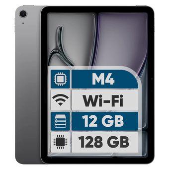 تبلت 11 اینچ اپل مدل iPad Air 2026 M4 Wi-Fi ظرفیت 128 گیگابایت و رم 12 گیگابایت - جعبه بزرگ