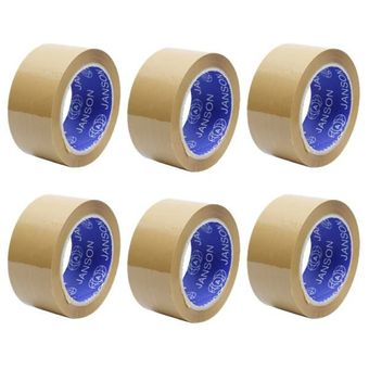 چسب پهن قهوه ای جانسون مدل 90 یارد عرض 5 سانتیمتر