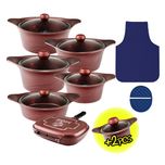  سرویس پخت و پز 17 پارچه ام جی اس مدل Korea-C