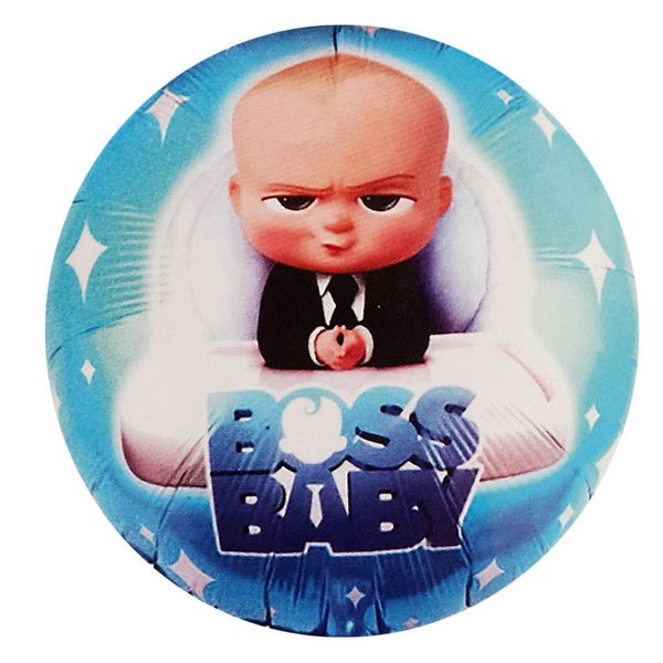 بادکنک فویلی طرح بچه رئیس