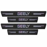 برچسب پارکابی خودرو سولگی مدل کربن کد J41 مناسب برای GEELY بسته 4 عددی
