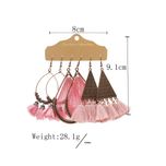 گوشواره آویز زنانه مدل MDSS-CH3975 بسته 3 عددی