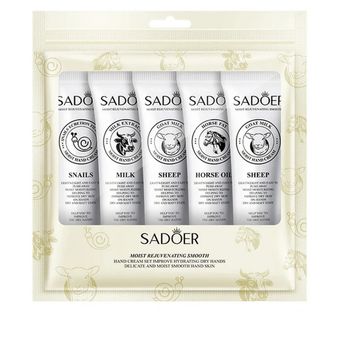 کرم مرطوب کننده سادور مدل شیر حجم 25 میلی لیتر بسته 5 عددی