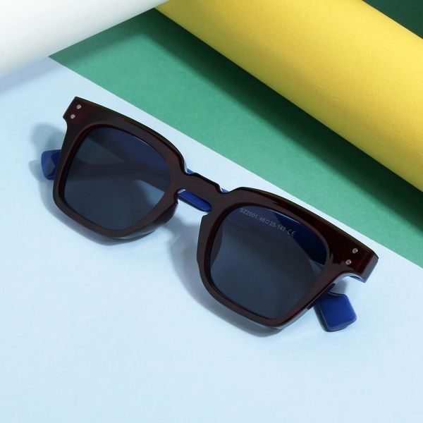 عینک آفتابی کلاب مستر مدل SZ 2001 Navy Maroon