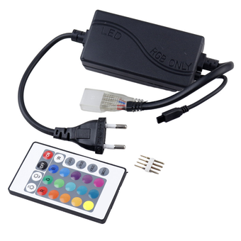 سوکت ریسه SMD LED Strip RGB  + ریموت کنترل