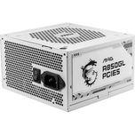 Power Supply MSI MAG A850GL PCIE5 Gold 850W White