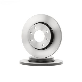 دیسک ترمز چرخ جلو هانتر کد 425621 مناسب برای پژو 206 تیپ 2 بسته دو عددی