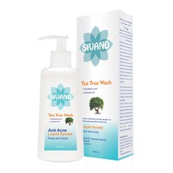 پن مایع ضد جوش سیوند حاوی روغن درخت چای مناسب صورت و بدن حجم 150میلی لیتر