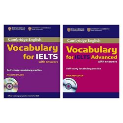 کتاب Cambridge English Vocabulary for IELTS اثر Pauline Cullen انتشارات کمبریج 2 جلدی