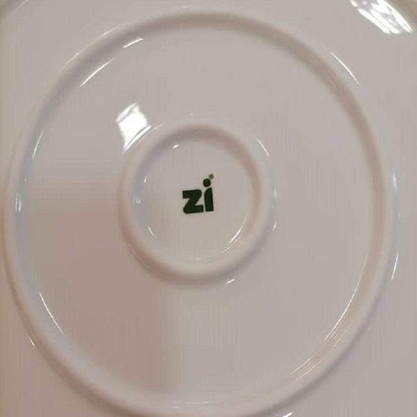 بشقاب غذاخوری زی مدل فرم اس کد 27 درجه یک بسته 6 عددی