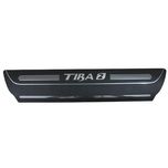 برچسب پارکابی خودرو مدل چرم کد SP102 مناسب برای تیبا2 بسته 4 عددی