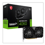 کارت گرافیک ام اس آی مدل RTX 4060 OC VENTUS 2X Black حافظه 8 گیگابایت