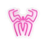 چراغ نئونی دیواری آرن تیم طرح عنکبوت