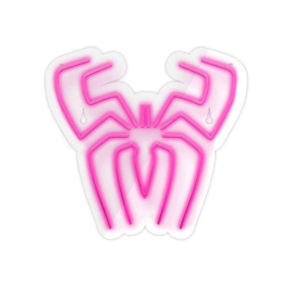 چراغ نئونی دیواری آرن تیم طرح عنکبوت