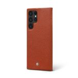 کاور اگرت مدل Floater چرمی مناسب برای گوشی موبایل سامسونگ Galaxy S22 Ultra