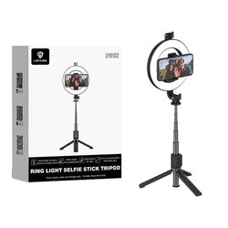 مونوپاد با رینگ لایت مناسب تولید محتوا ثابت لنیس مدل LENYES LPH102