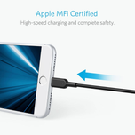 کابل 90 سانتی‌متری انکر لایتنینگ مدل Anker Powerline II A8432 Lightning Cable