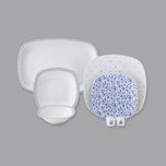 سرویس غذاخوری 27 پارچه 6 نفر چینی زرین ایران مدل کواترو ورنیکا درجه عالی