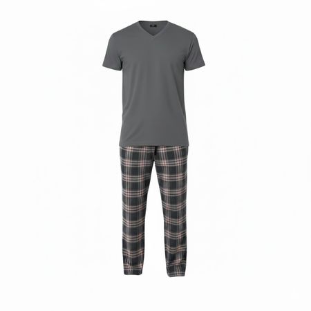 ست تی‌شرت آستین کوتاه و شلوار راحتی مردانه مدل MDSS-CH4841