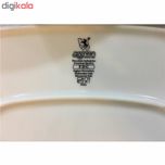 سرویس غذاخوری 28 پارچه چینی زرین ایران مدل سپیدار