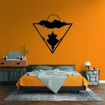 استیکر مدل چوبی طرح قایق کد S57