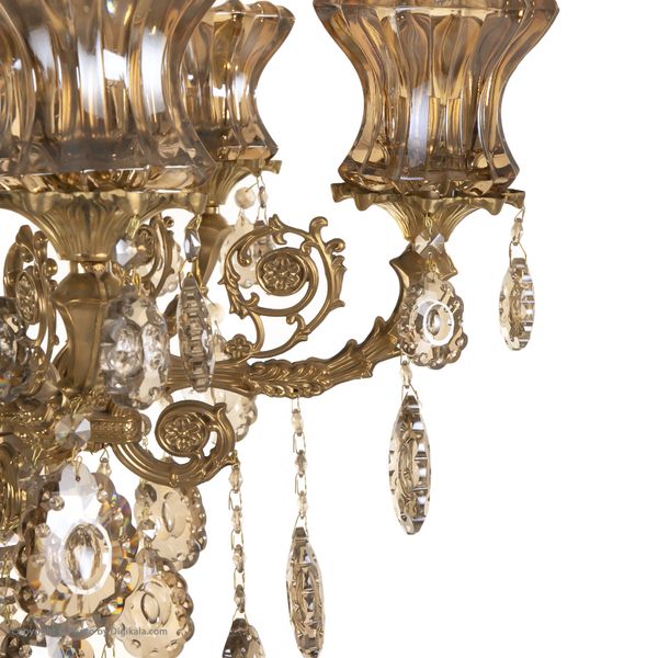 لوستر 6 شعله شاهان تک کد B/8028