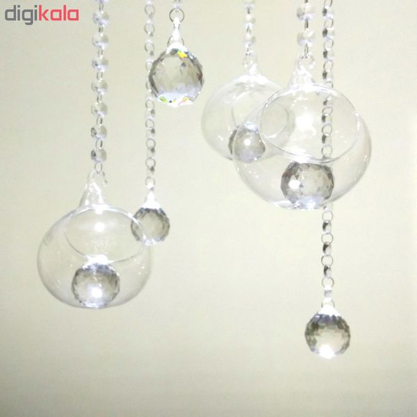 کریستال لوستر مدل 40M302 بسته 4 عددی