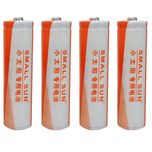 باتری لیتیوم یون قابل شارژ اسمال سان کد 18650 ظرفیت 2200 میلی آمپرساعت بسته 4 عددی