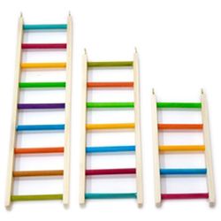 اسباب بازی پرندگان مدل نردبان مجموعه 3 عددی