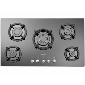 اجاق گاز صفحه‌ای پنج شعله استیل البرز مدل G-5954