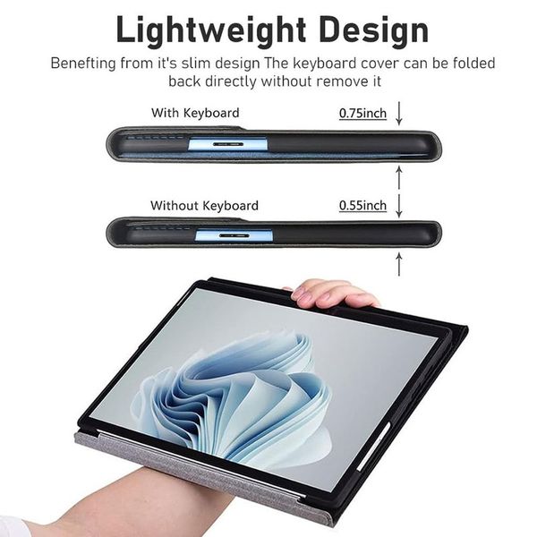 کیف کلاسوری مناسب برای تبلت مایکروسافت Surface Pro 9/10/11