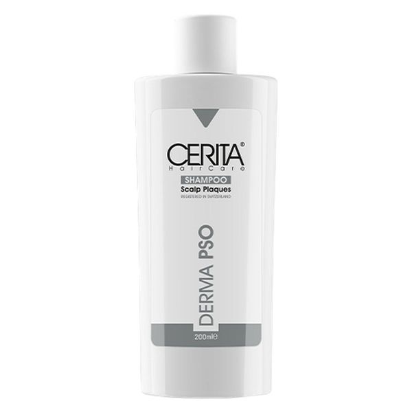 شامپو مو سریتا مدل Derma PSO مناسب برای انواع مو حجم 200 میلی لیتر