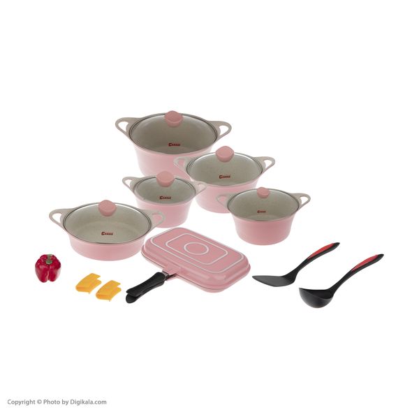 سرویس پخت و پز 15 پارچه کاندید مدل کاپری