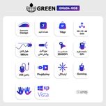 ماوس مخصوص بازی گرین مدل GM604-RGB