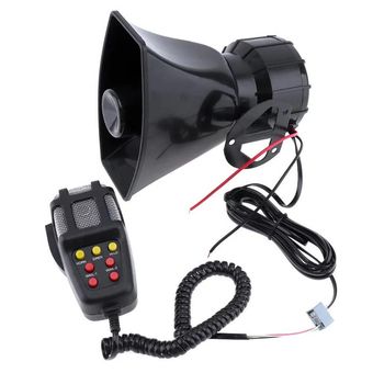 آژیر پلیسی خودرو مدل 100 وات 7 صدا میکروفن دار